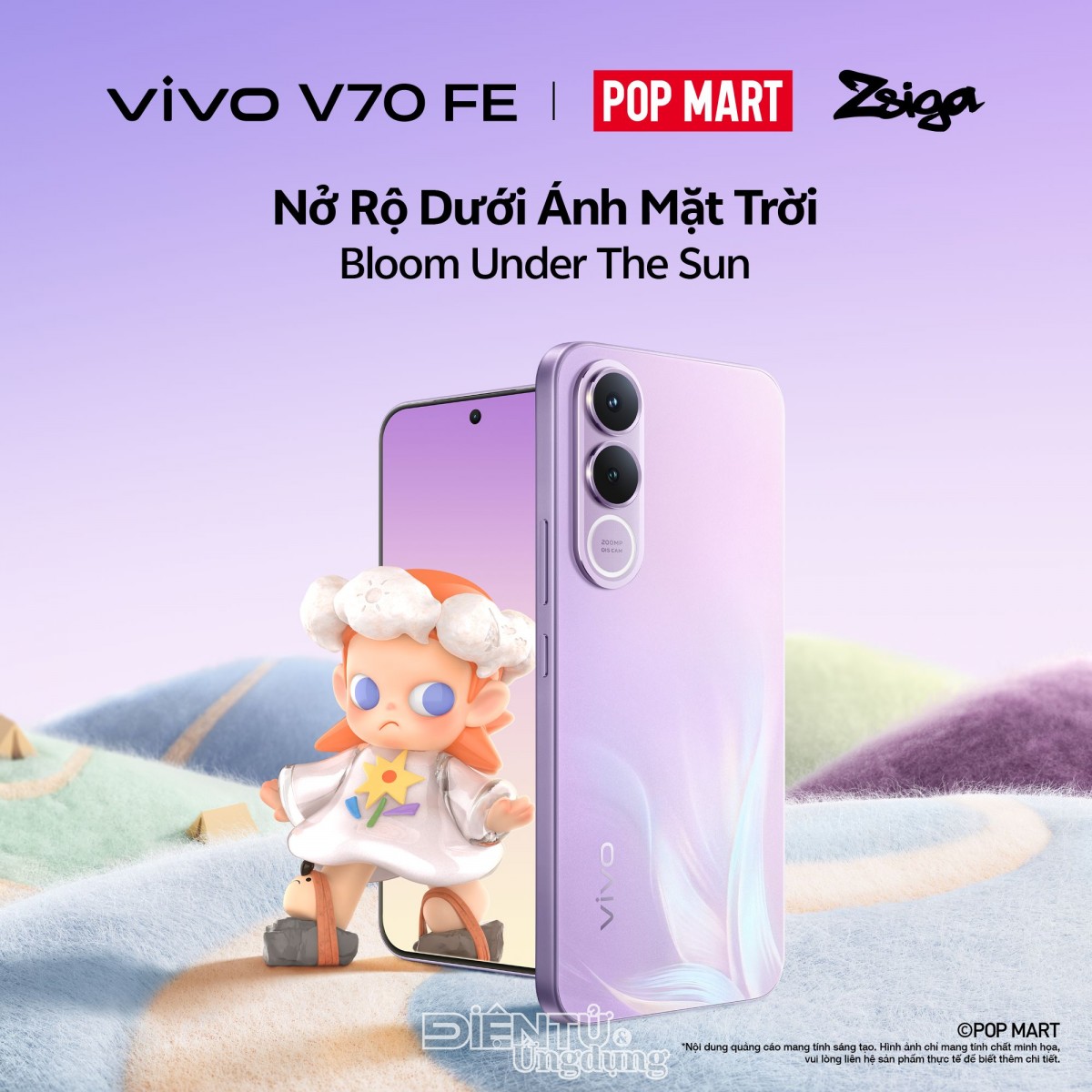 vivo tuyên bố hợp tác cùng ZSIGA từ POP MART