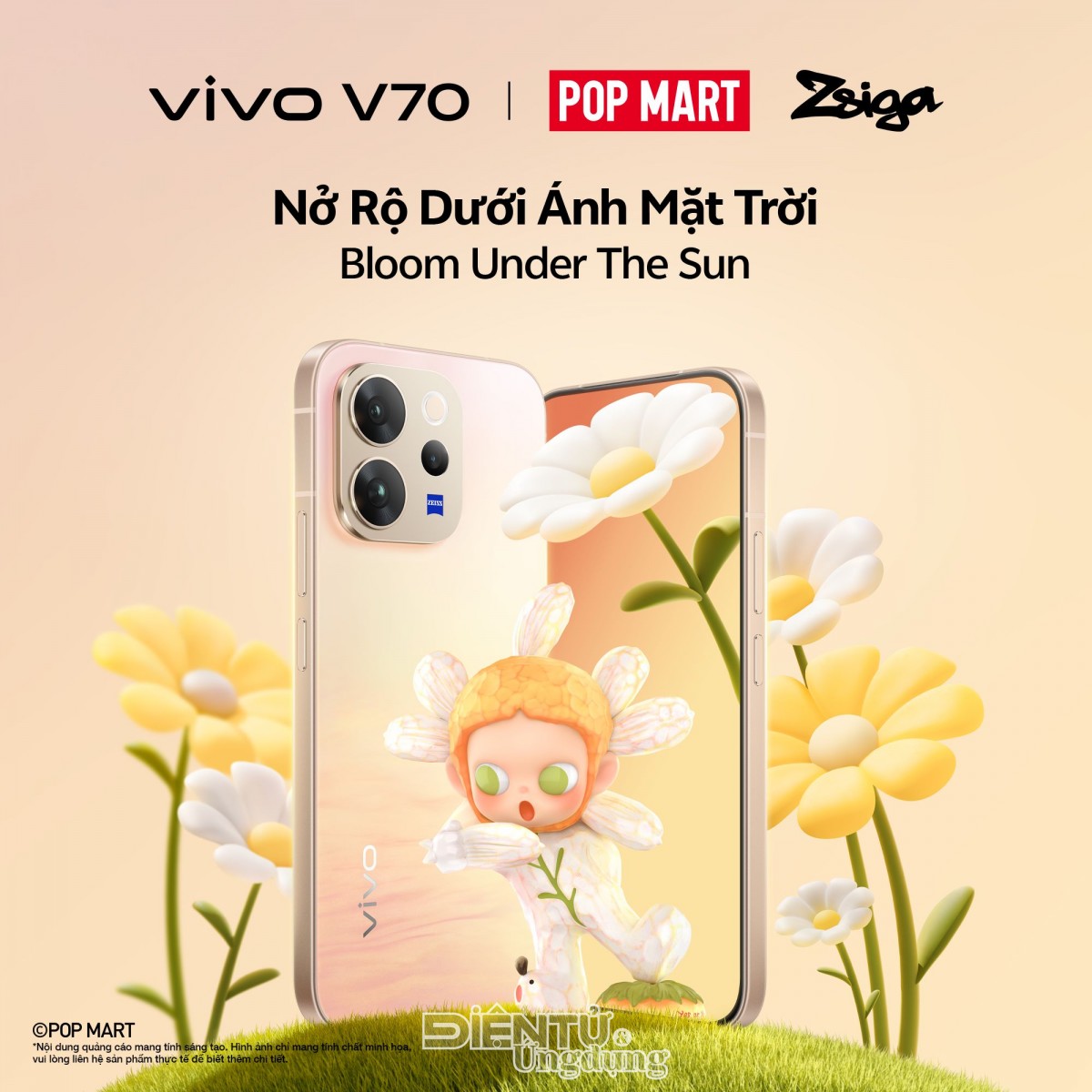 vivo tuyên bố hợp tác cùng ZSIGA từ POP MART