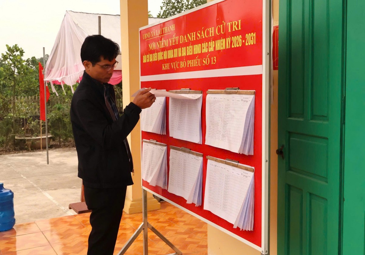 Ninh Bình: Giữ vững mạch thông tin trong ngày  bầu cử