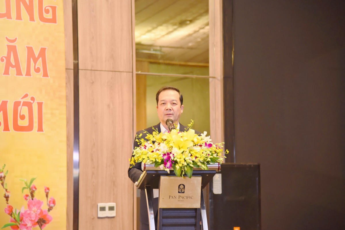 Thứ trưởng Bộ Khoa học và Công nghệ Phạm Đức Long tham dự và phát biểu tại sự kiện Sự kiện gặp gỡ ICT 2026. Ảnh: BTC