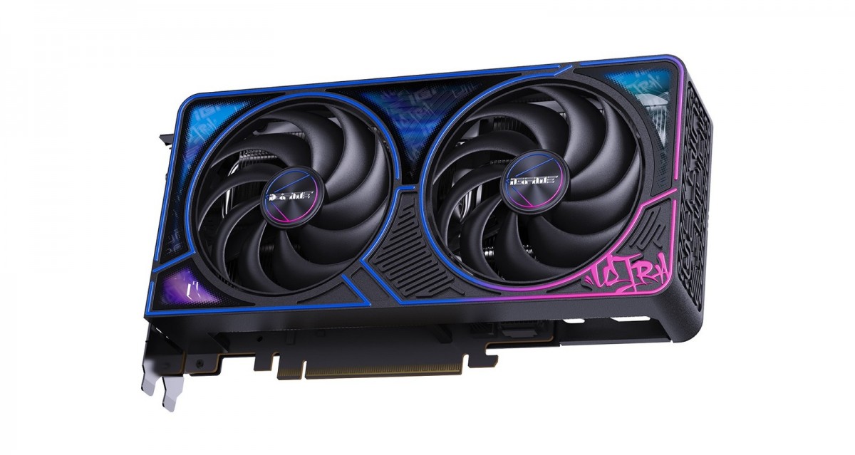 Card đồ họa iGame GeForce RTX 50 Ultra DUO. Ảnh: Colorful