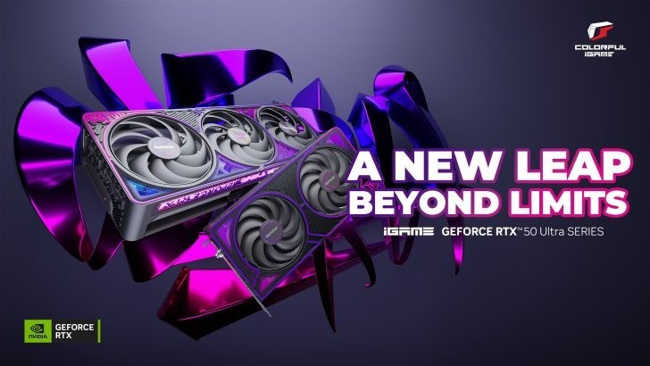 Colorful công bố dòng card đồ họa mới mang tên iGame GeForce RTX 50 Ultra Series. Ảnh: Colorful