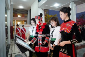 Ứng dụng công nghệ tạo dấu ấn trong ngày bầu cử tại Thái Nguyên