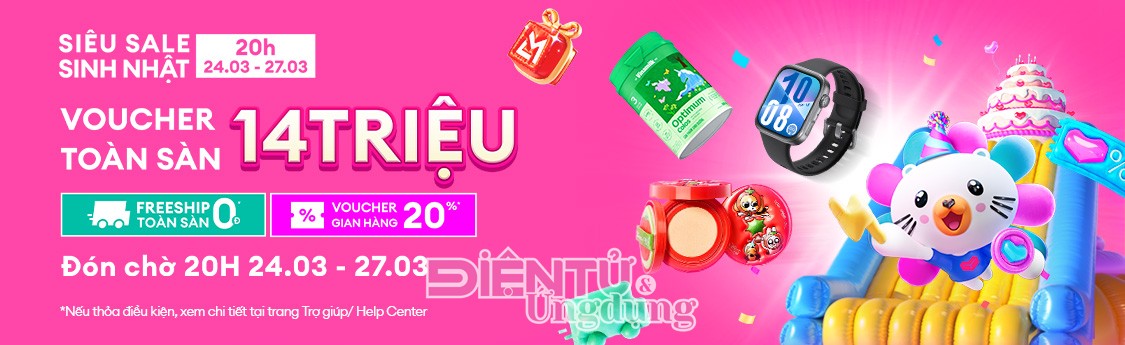 Lazada khởi động “Siêu sale sinh nhật”
