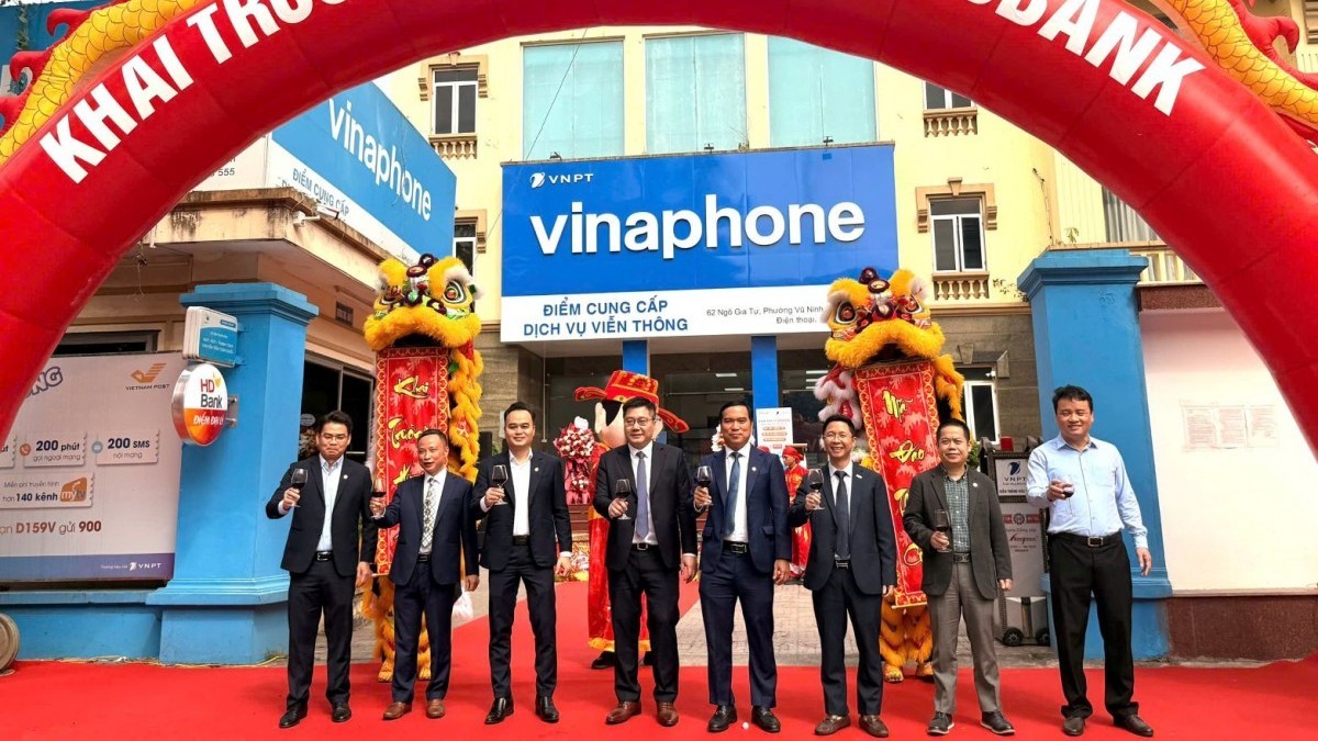 HDBank sẽ triển khai đại lý thanh toán tại 900 điểm giao dịch của VNPT trên toàn quốc