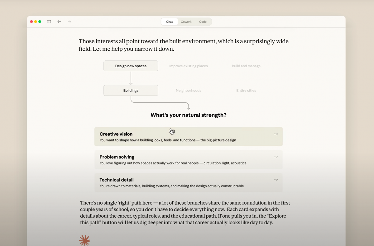 Claude tăng tốc phân tích dữ liệu với biểu đồ trực quan ở hội thoại