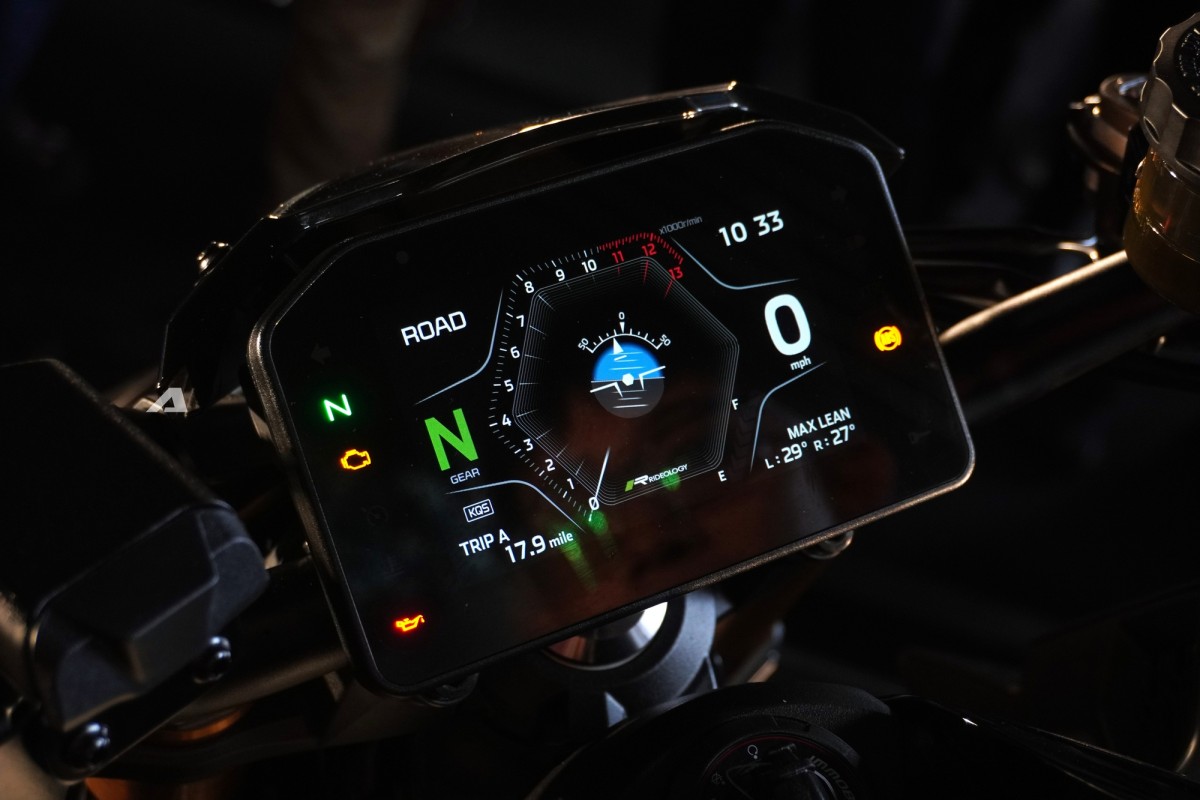 Màn hình hiển thị của Kawasaki Z1100 SE