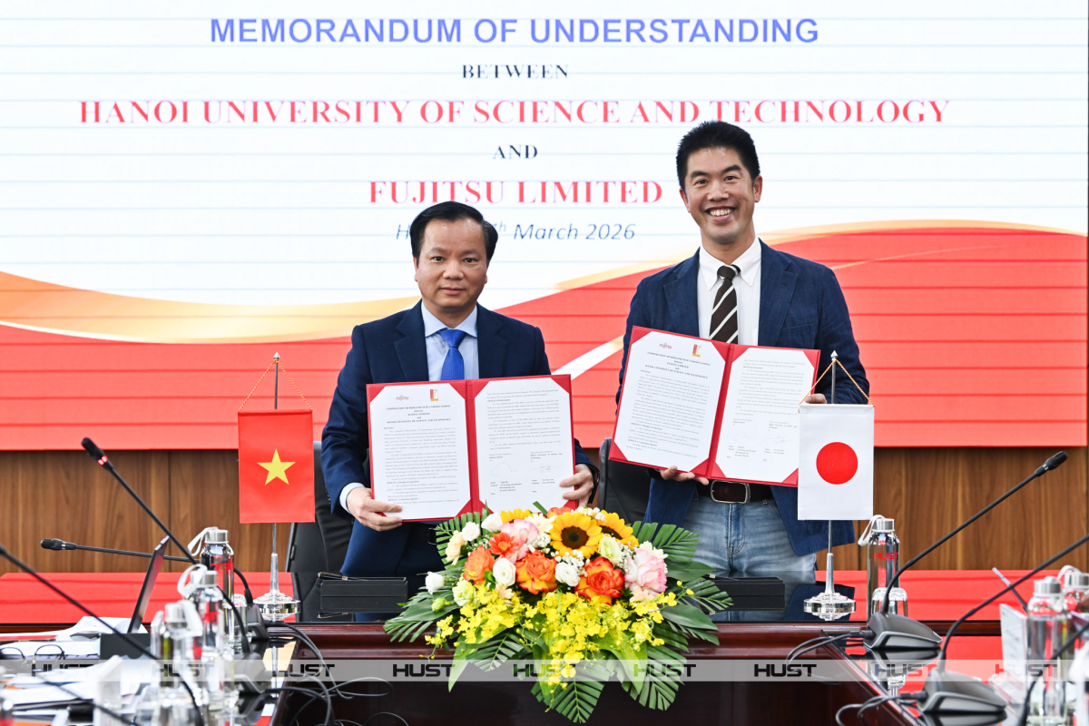 Đại học Bách khoa Hà Nội ký kết hợp tác với Fujitsu về AI và Khoa học Dữ liệu