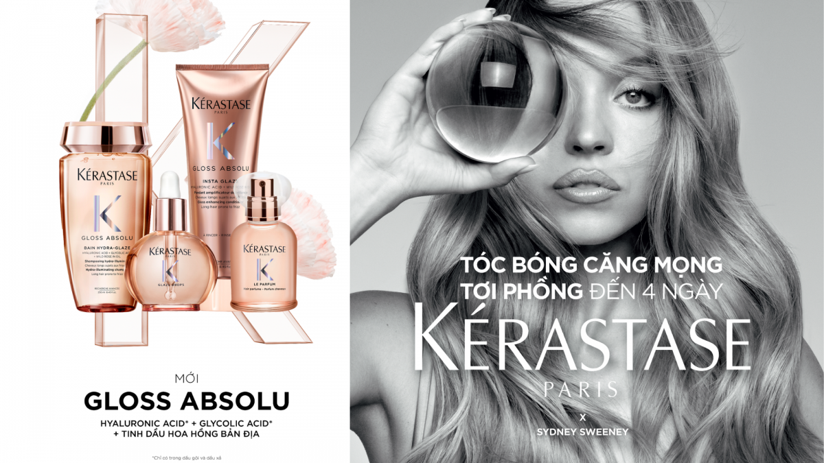 Kérastase mang xu hướng làm đẹp 2 trong 1 đến Việt Nam với Gloss Absolu