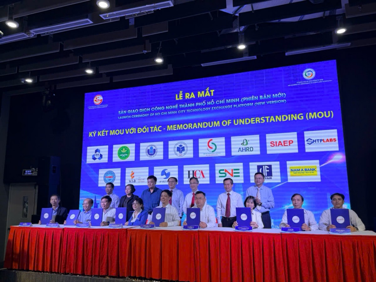 TP.HCM ra mắt Sàn Giao dịch công nghệ phiên bản mới, tăng tốc kết nối cung - cầu