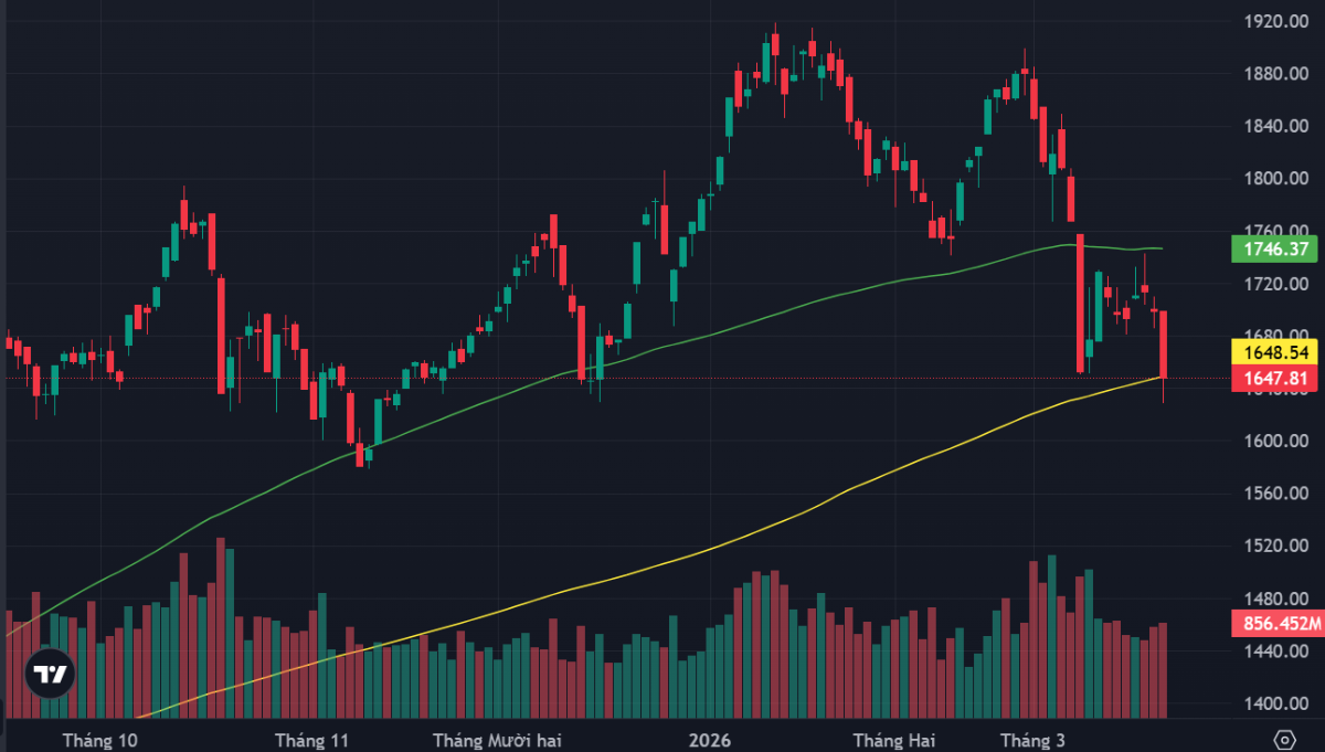 Dòng tiền phân hóa, công nghệ, tiêu dùng và logistics chịu áp lực mạnh Dòng tiền phân hóa, công nghệ, tiêu dùng và logistics chịu áp lực mạnh