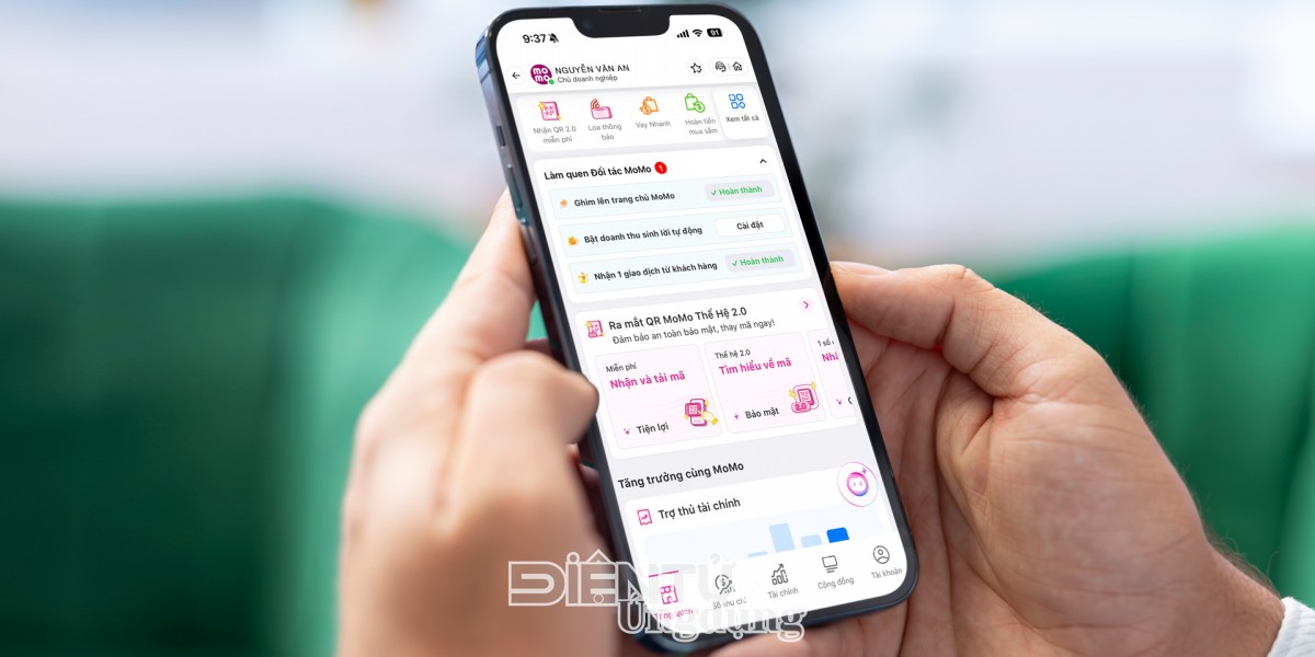 MoMo hỗ trợ chuẩn hóa thông tin theo quy định mới cho hộ kinh doanh]