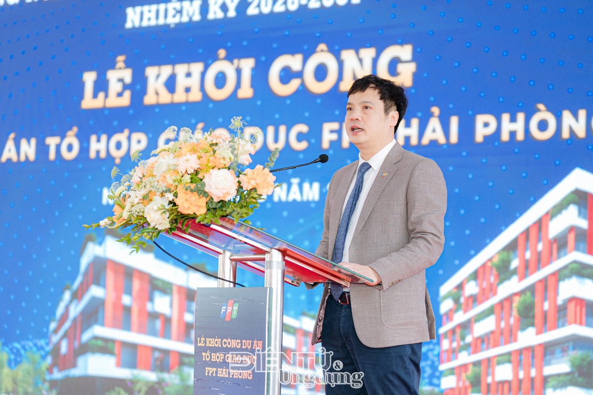 FPT khởi công tổ hợp giáo dục quy mô lớn tại Hải Phòng FPT khởi công tổ hợp giáo dục quy mô lớn tại Hải Phòng