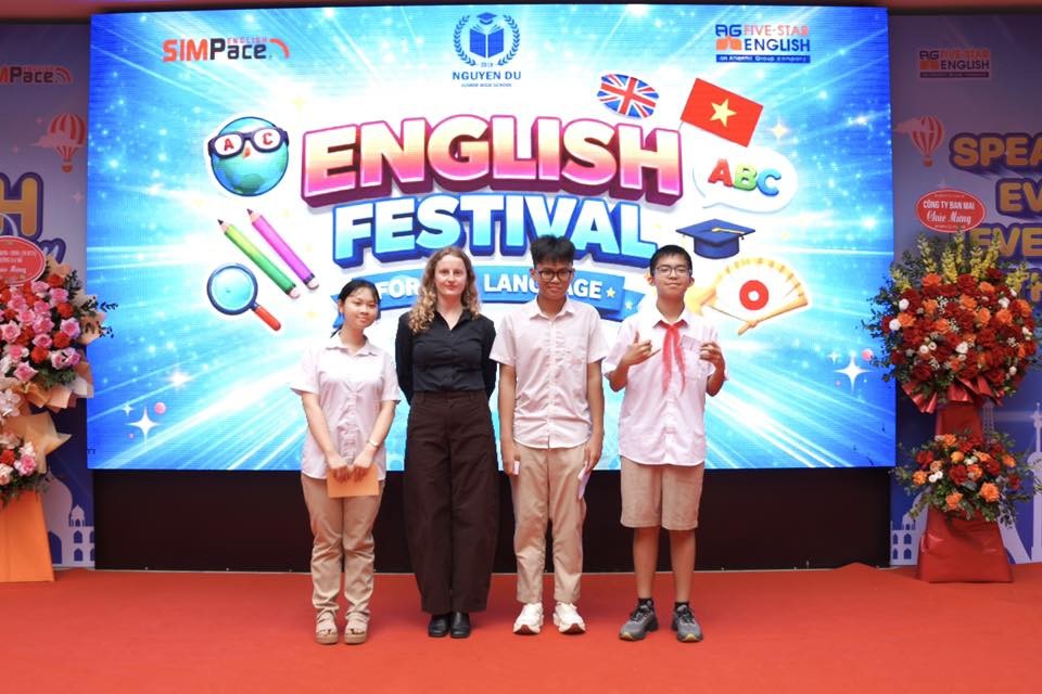 Sáng tạo đưa tiếng Anh trở thành ngôn nghữ thứ hai ở trường THCS Nguyễn Du phường Đại Mỗ