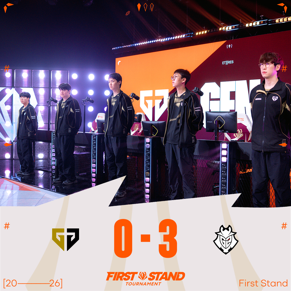 Thất bại toàn diện của GEN cũng như LCK tại FST 2026. Thất bại toàn diện của GEN cũng như LCK tại FST 2026.