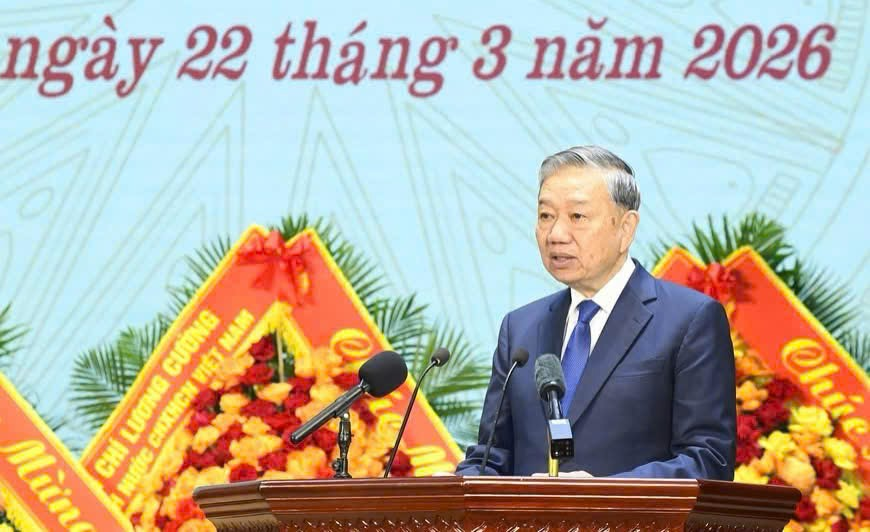 Tổng Bí thư Tô Lâm phát biểu tại sự kiện Tổng Bí thư Tô Lâm phát biểu tại sự kiện