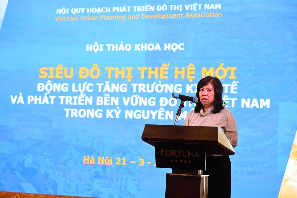 Siêu đô thị thế hệ mới - động lực tăng trưởng và phát triển bền vững đô thị Việt Nam trong kỷ nguyên mới