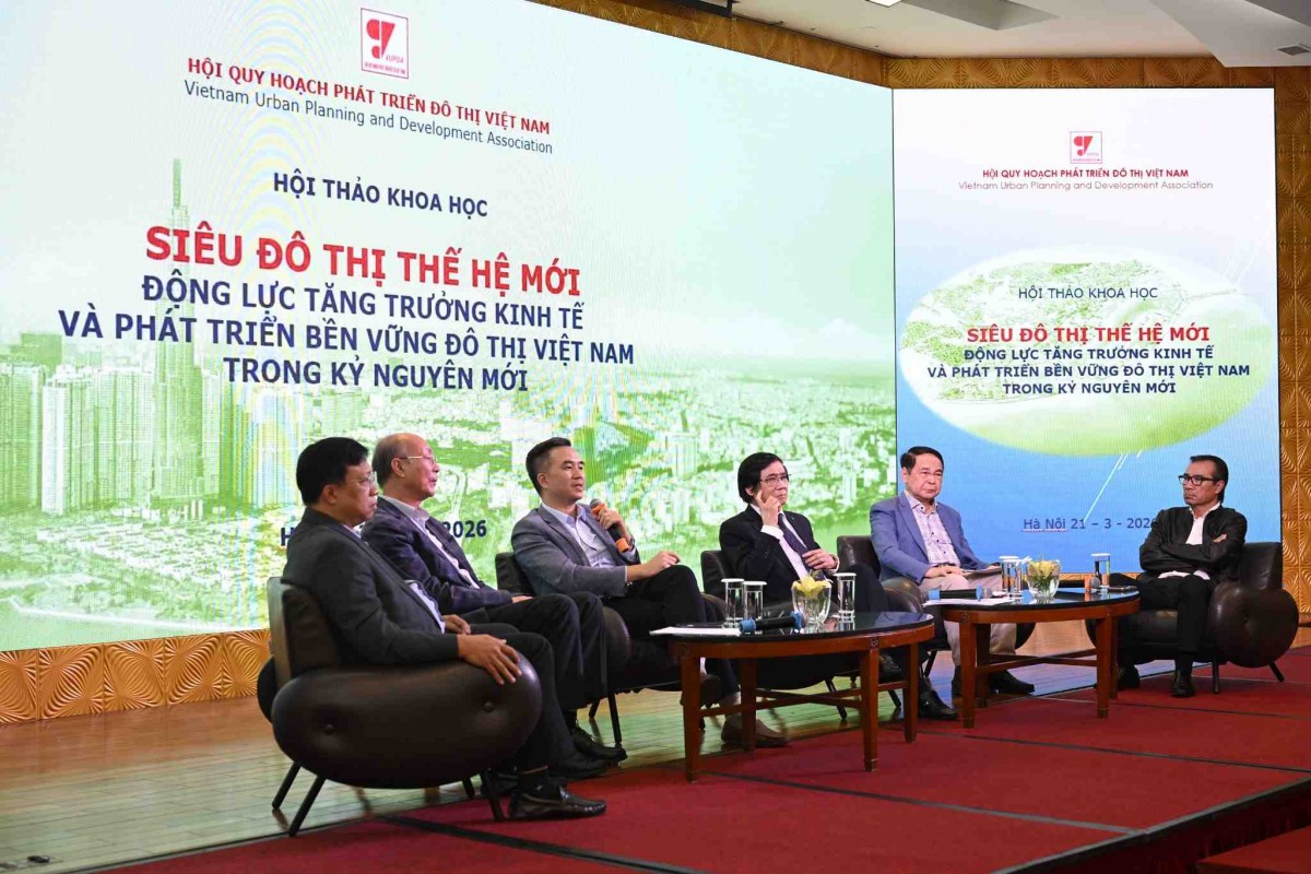 Siêu đô thị thế hệ mới - động lực tăng trưởng và phát triển bền vững đô thị Việt Nam trong kỷ nguyên mới