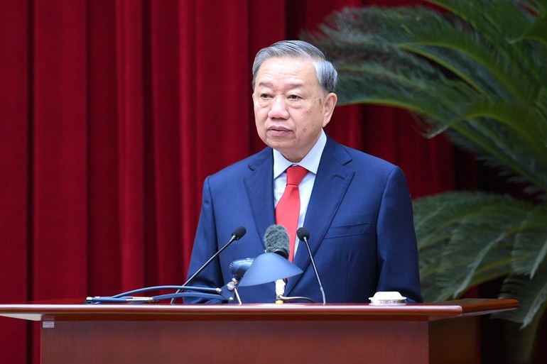 Tổng Bí thư Tô Lâm khai mạc Hội nghị Trung ương 2: Biến khát vọng Đại hội XIV thành cơ chế hành động Tổng Bí thư Tô Lâm khai mạc Hội nghị Trung ương 2: Biến khát vọng Đại hội XIV thành cơ chế hành động