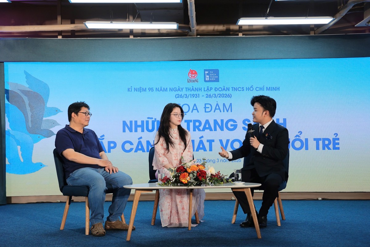 Nhà xuất bản Kim Đồng ra mắt Tủ sách Thanh niên chào mừng Đại hội Đoàn toàn quốc lần thứ XIII