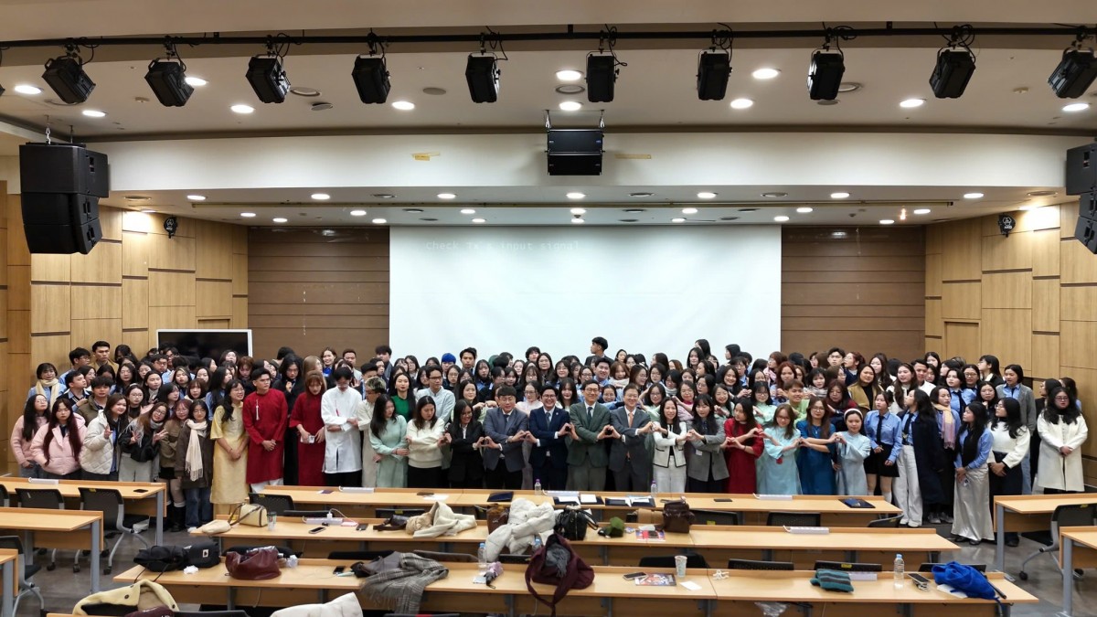 Tăng cường hợp tác giáo dục Việt - Hàn qua chương trình study tour cho sinh viên