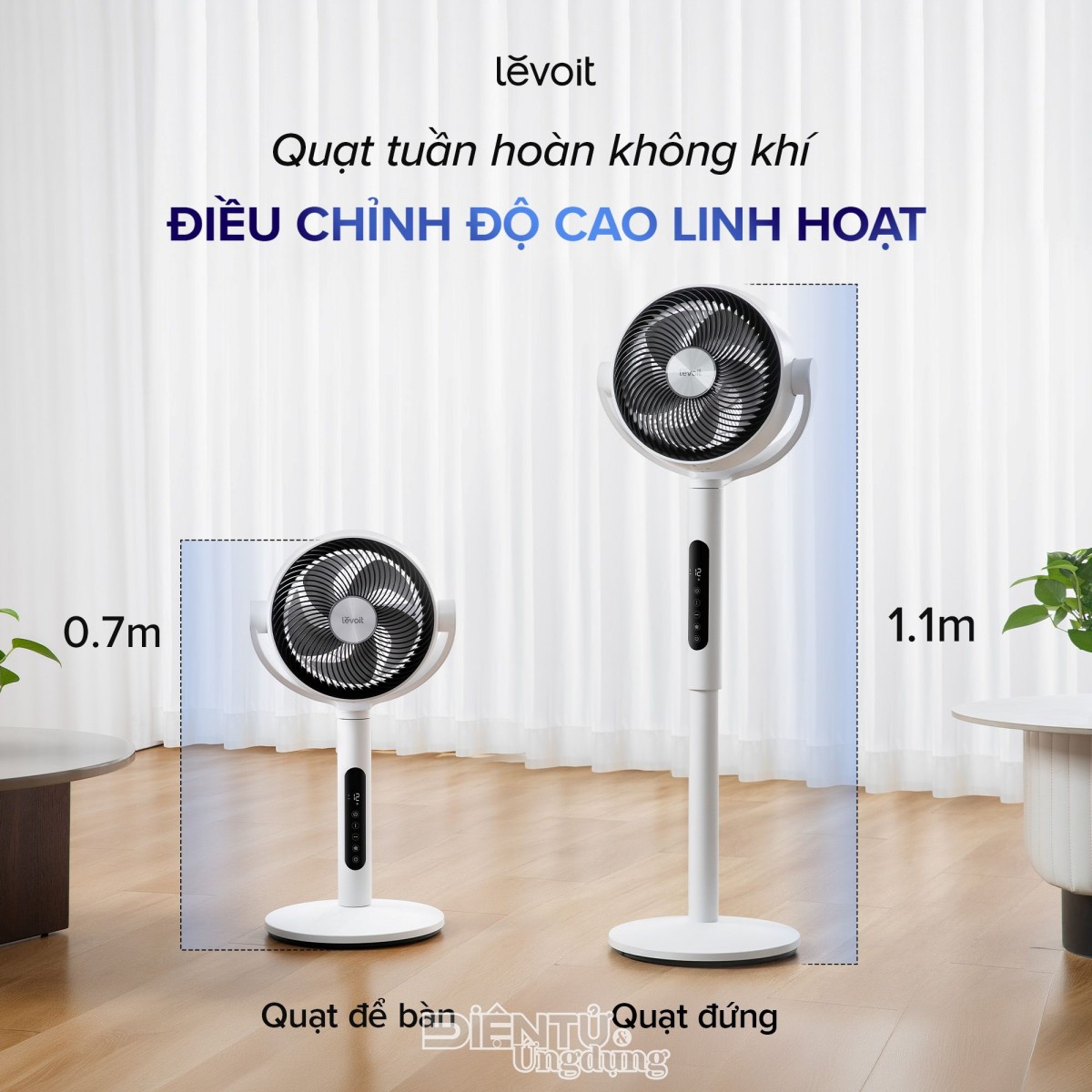 Levoit ra mắt quạt tuần hoàn không khí Levoit 22.9 cm