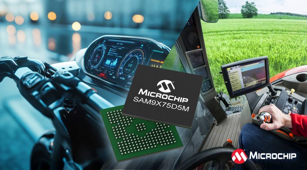 Gói giải pháp Hệ thống (SiP) MCU lai SAM9X75 của Microchip đảm bảo sức mạnh xử lý của MPU với môi trường phát triển quen thuộc của các thiết kế dựa trên MCU
