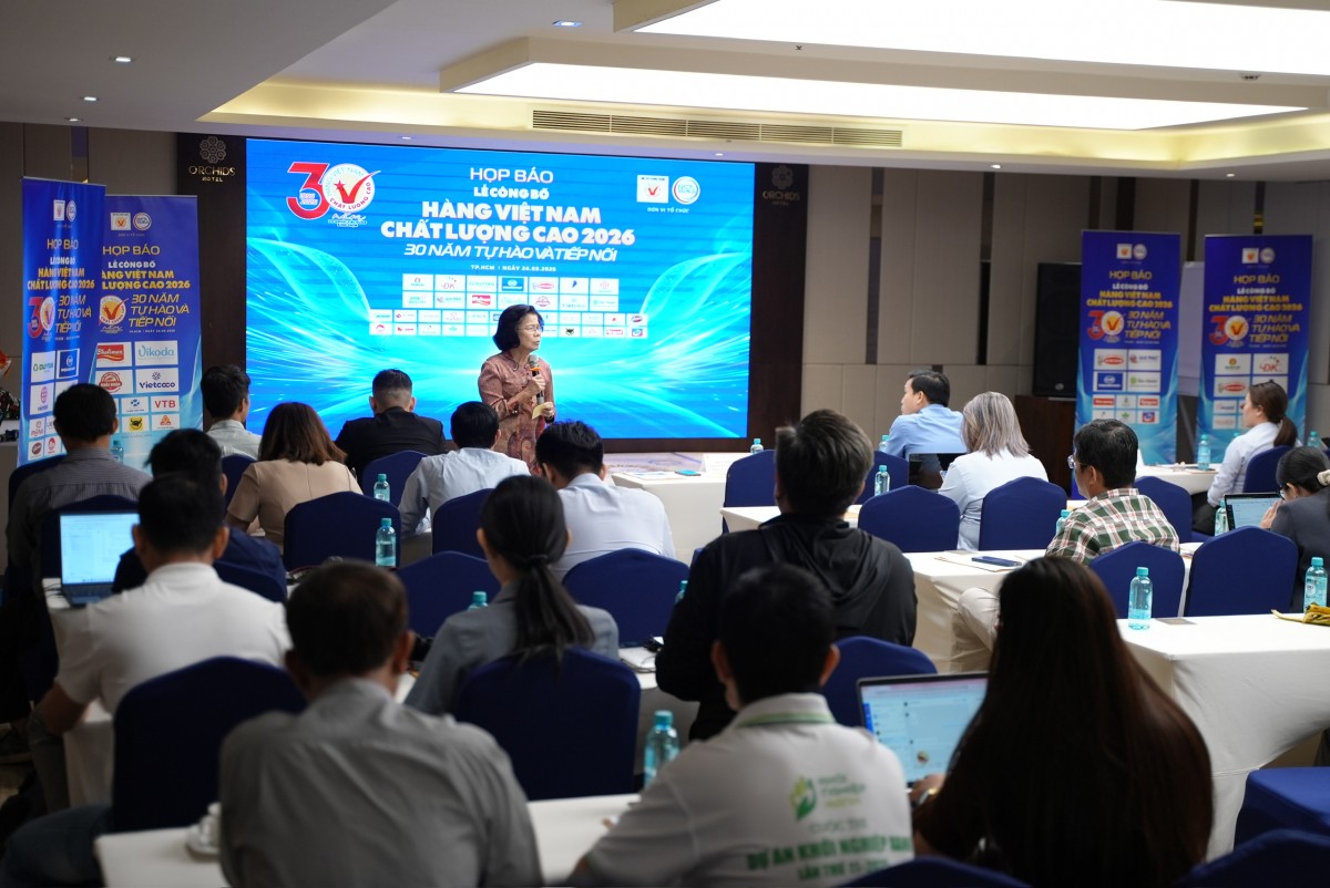 Danh hiệu Hàng Việt Nam chất lượng cao - tài sản niềm tin của người tiêu dùng
