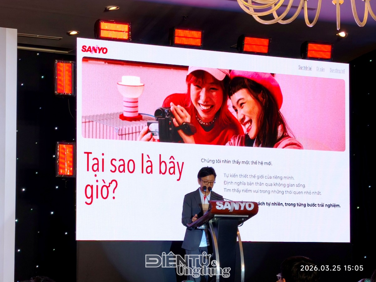 Huyền thoại SANYO trở lại Huyền thoại SANYO trở lại