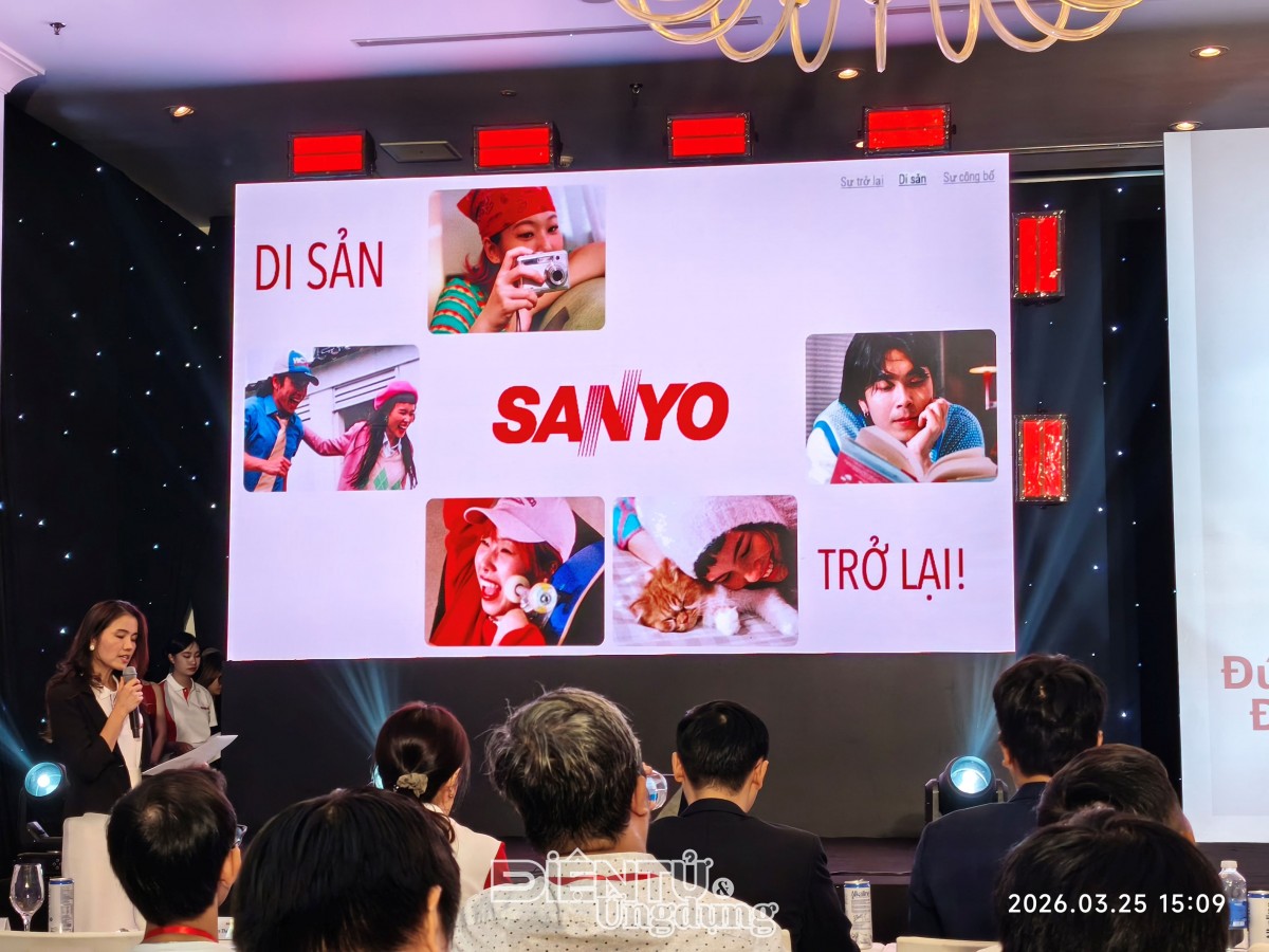 Huyền thoại SANYO trở lại Huyền thoại SANYO trở lại