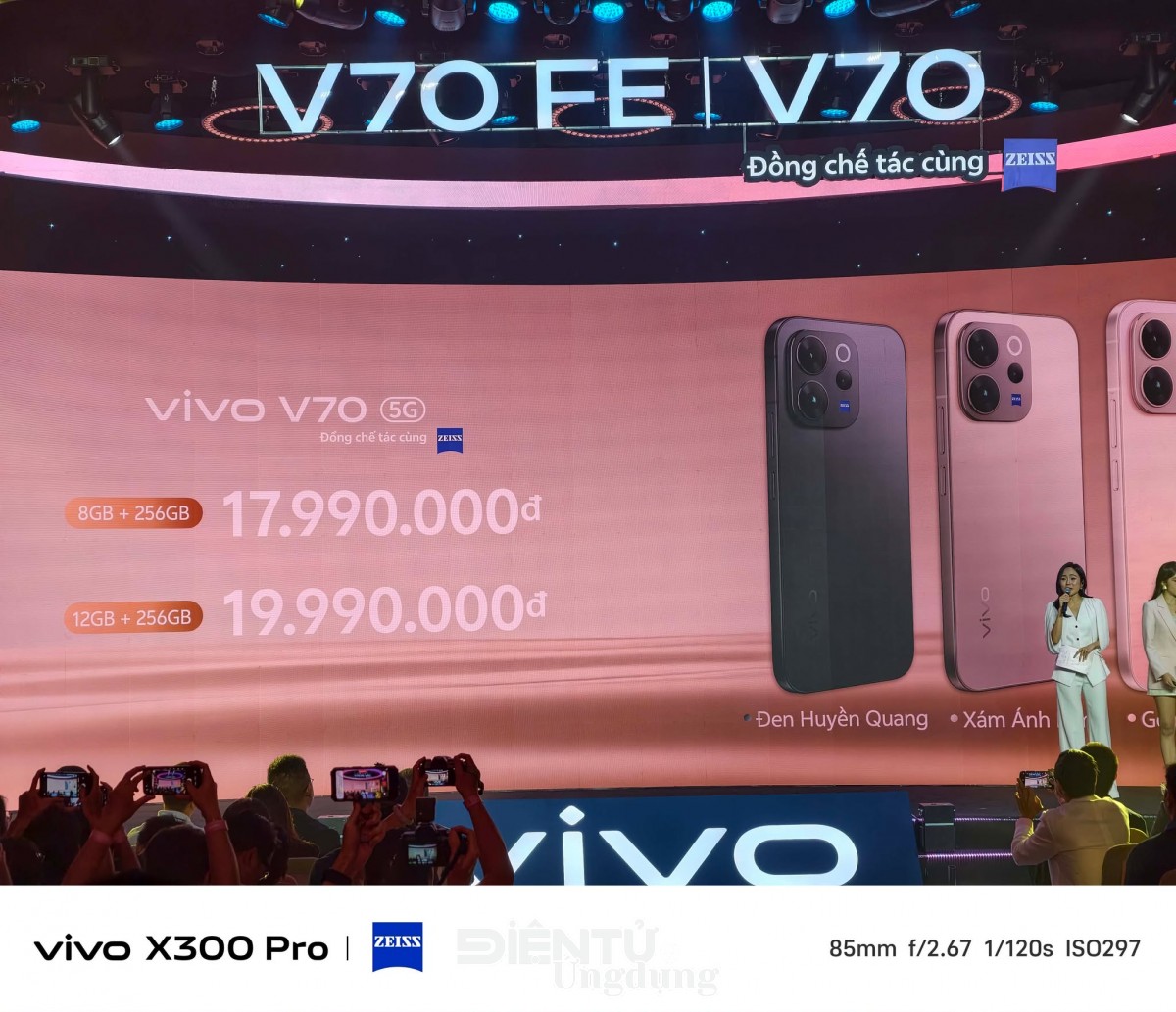 vivo trình làng bộ đôi smartphone mới V70 và V70 FE