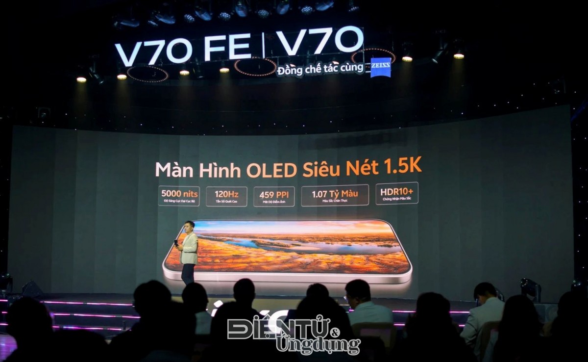 vivo trình làng bộ đôi smartphone mới V70 và V70 FE
