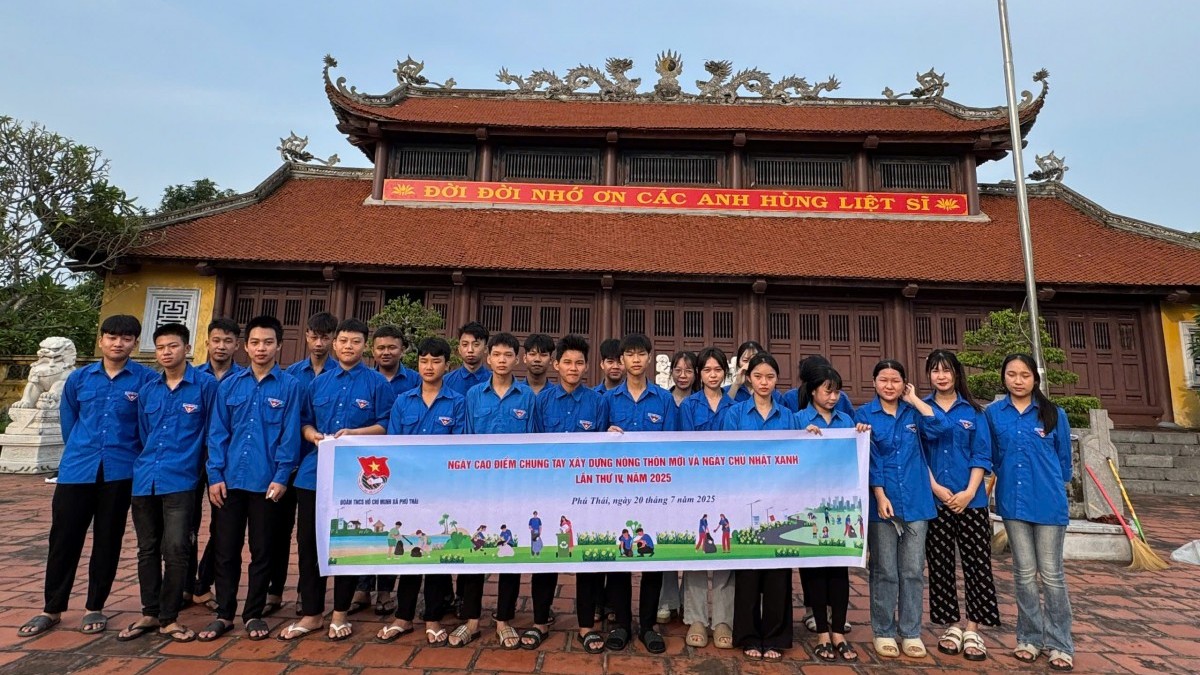 Hải Phòng: Tuổi trẻ Phú Thái tiên phong trong kỷ nguyên mới