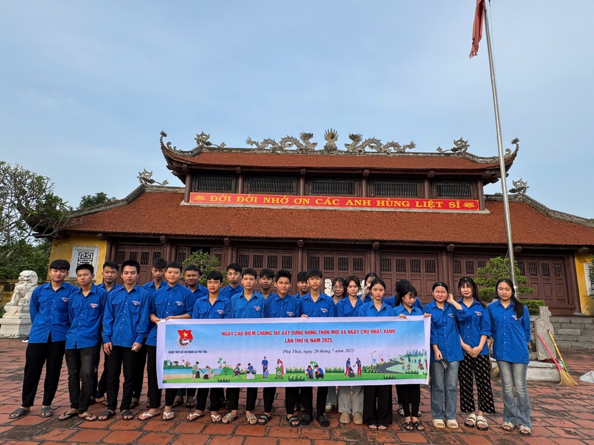 Hải Phòng: Tuổi trẻ Phú Thái tiên phong trong kỷ nguyên mới