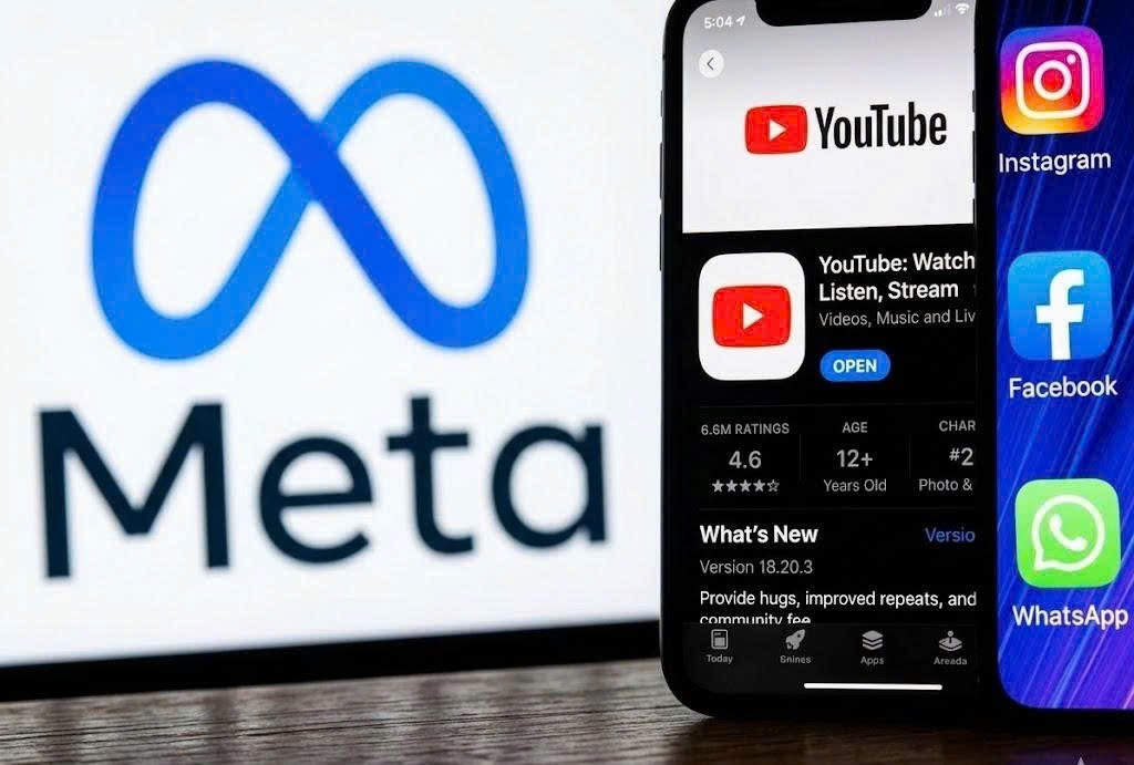 Meta và YouTube thua kiện trong vụ việc liên quan đến hệ lụy mạng xã hội