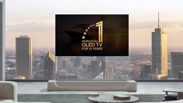 LG 13 năm liên tiếp dẫn đầu thị trường OLED TV