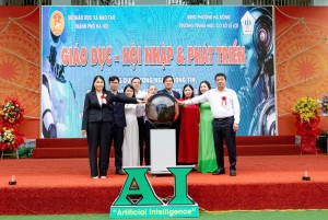 Trường THCS Lê Lợi phường Hà Đông ứng dụng công nghệ đổi mới đào tạo