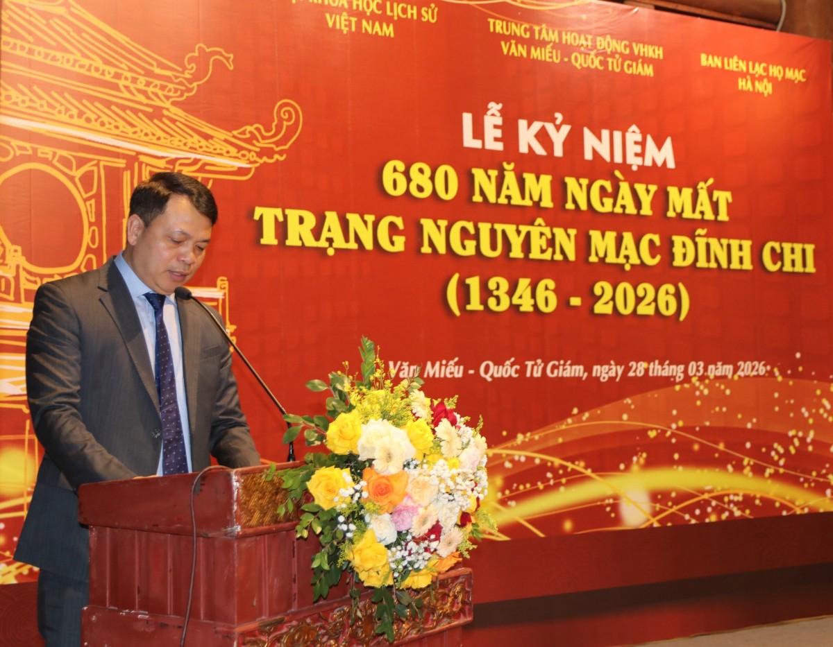 Kỷ niệm 680 năm ngày mất Trạng nguyên Mạc Đĩnh Chi Kỷ niệm 680 năm ngày mất Trạng nguyên Mạc Đĩnh Chi