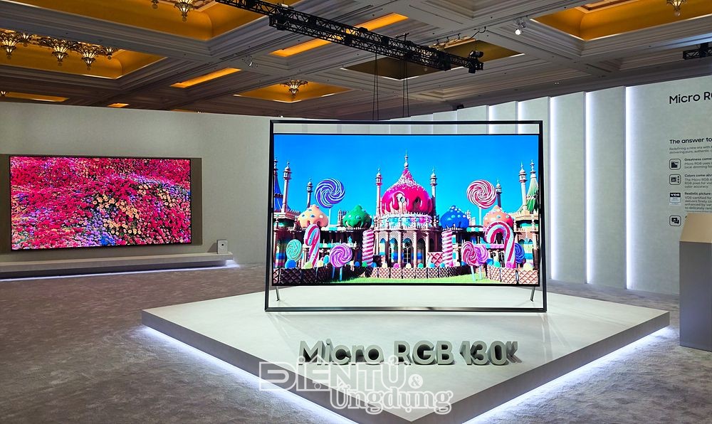 TV Samsung Micro RGB đạt chứng nhận an toàn cho mắt TV Samsung Micro RGB đạt chứng nhận an toàn cho mắt