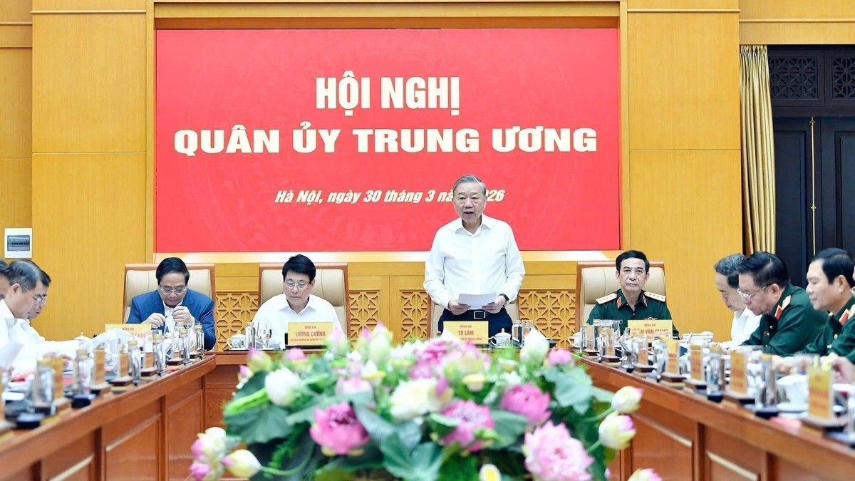 Tổng Bí thư Tô Lâm chủ trì Hội nghị Quân ủy Trung ương , triển khai nhiệm vụ năm 2026