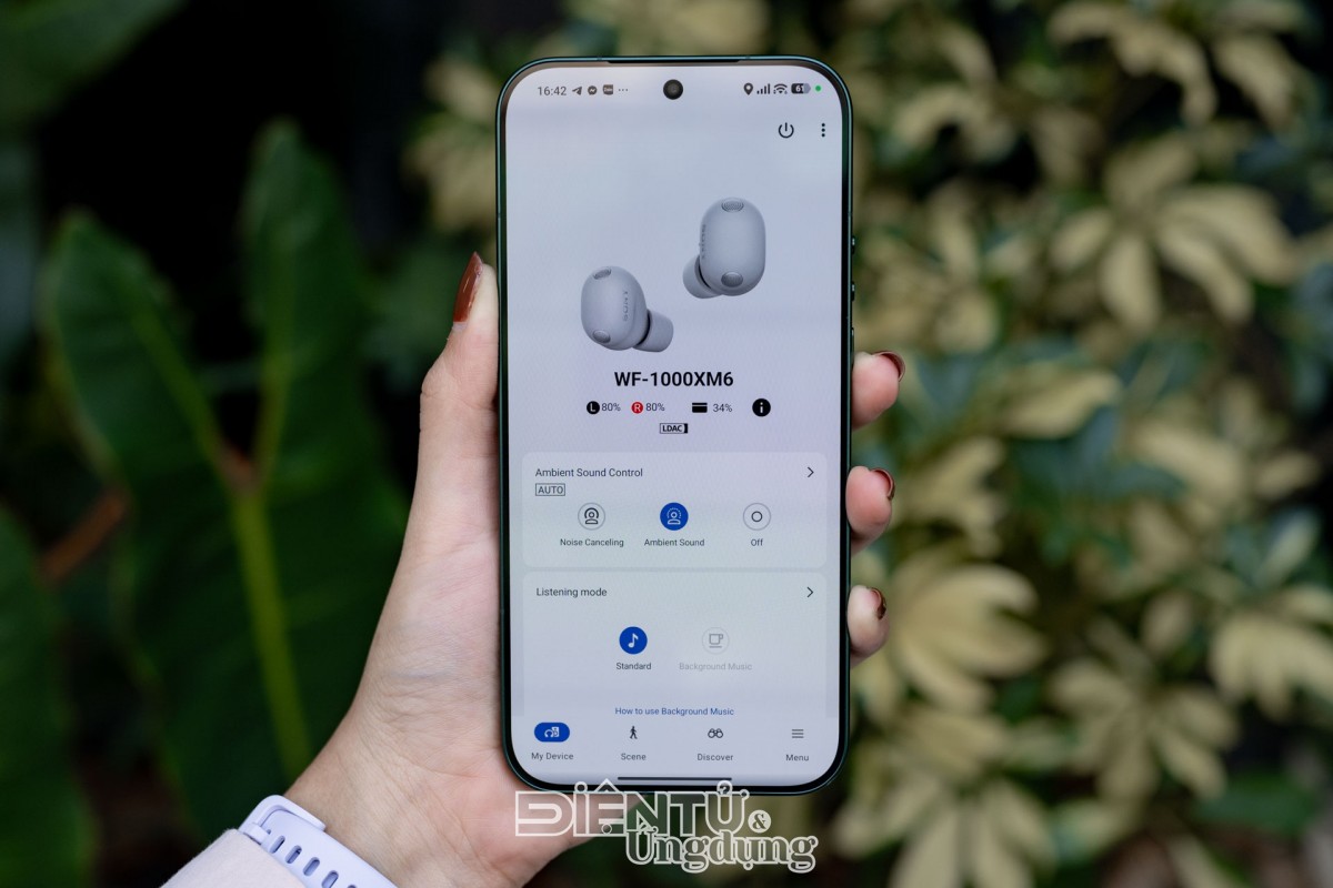 Trải nghiệm Sony WF-1000XM6