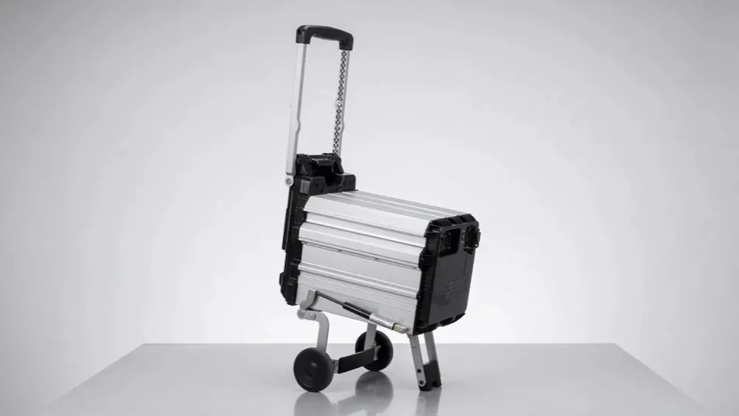 Pin tháo rời dạng “vali kéo” của Nano S05. Ảnh: TMT Motors