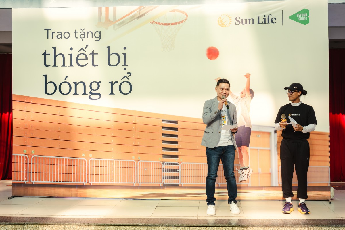 Sun Life tiếp tục đồng hành cùng thế hệ trẻ qua Hoops + Health 2026
