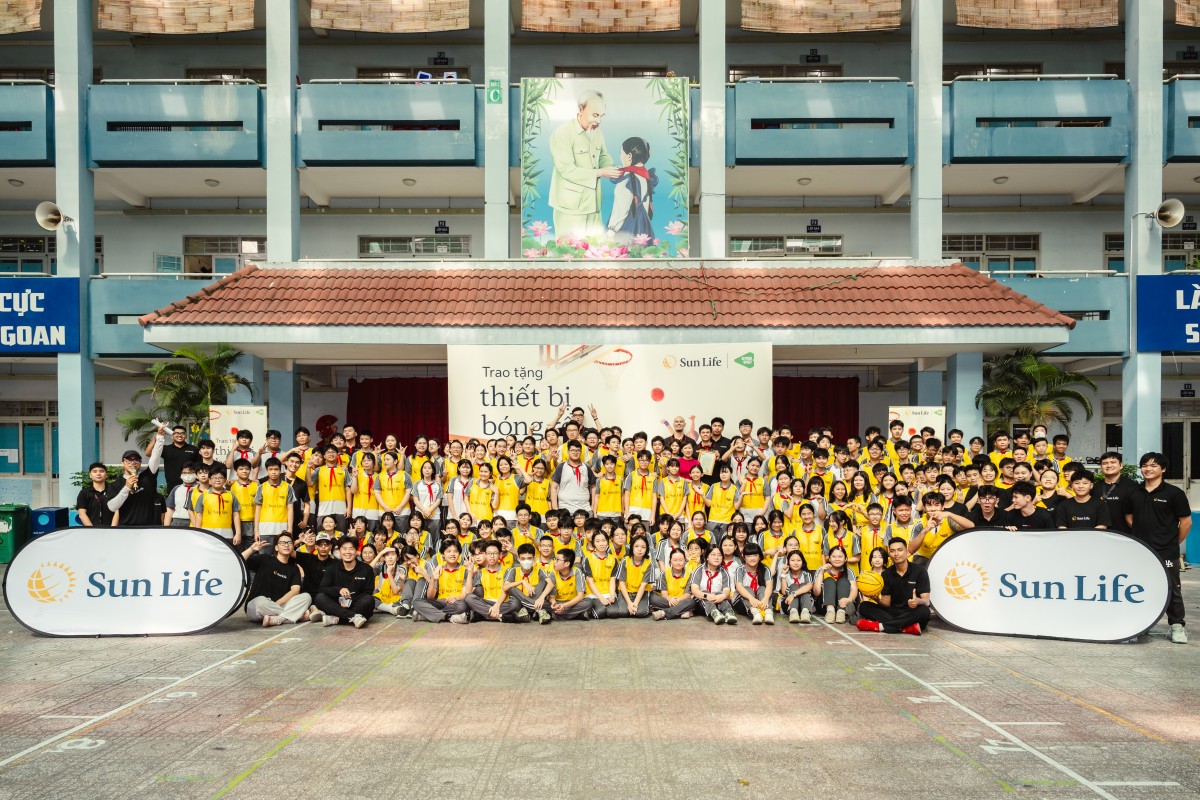 Sun Life tiếp tục đồng hành cùng thế hệ trẻ qua Hoops + Health 2026