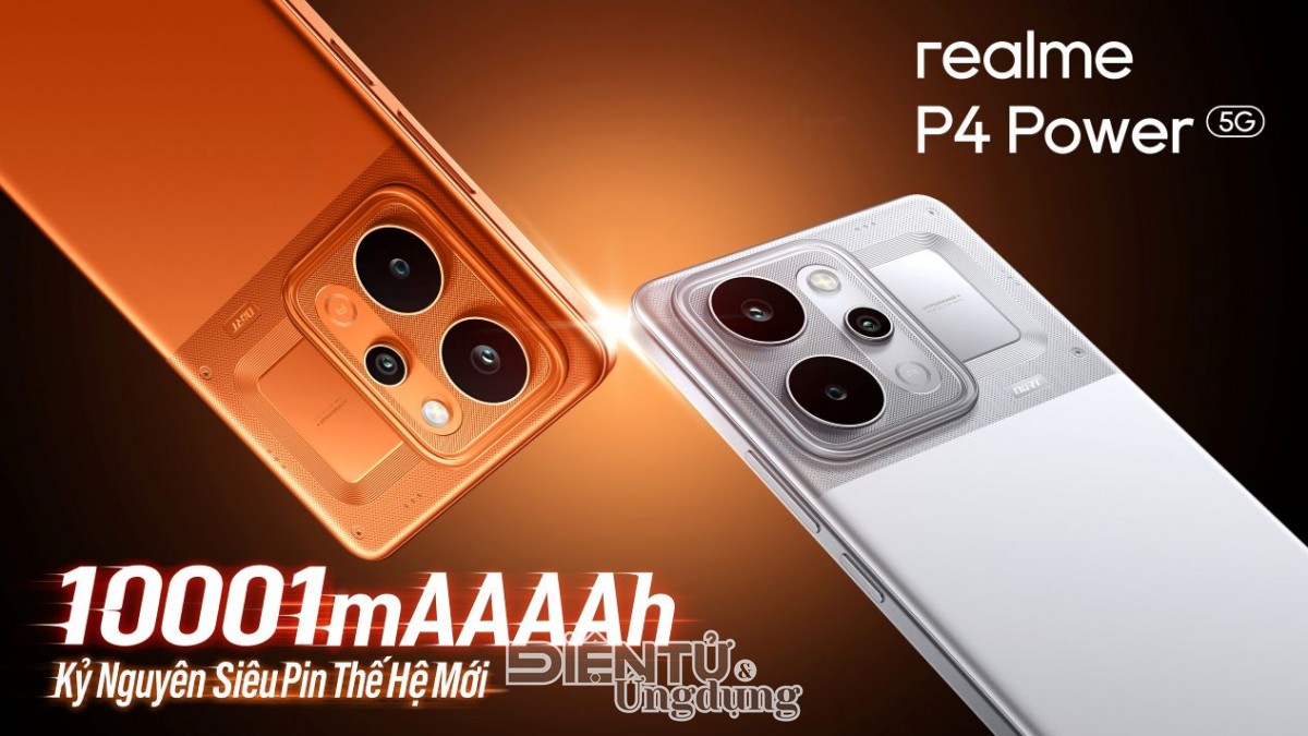 Siêu pin realme P4 Power chính thức ra mắt với nhiều ưu đãi độc quyền tại Thế Giới Di Động 
