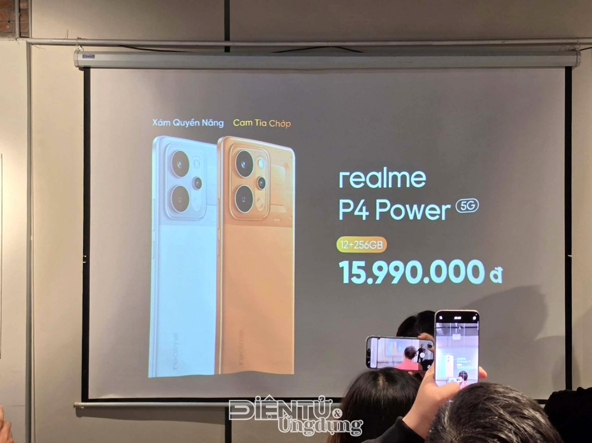 Siêu pin realme P4 Power chính thức ra mắt với nhiều ưu đãi độc quyền tại Thế Giới Di Động