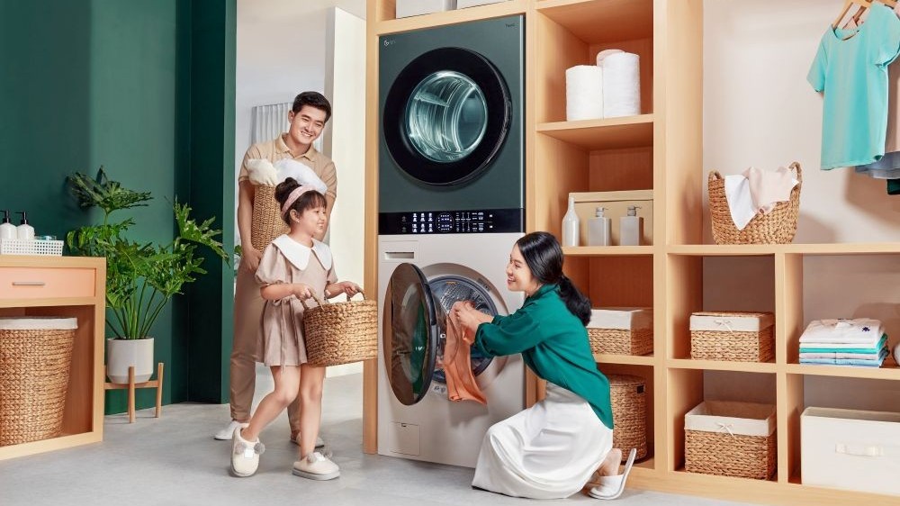 Đã có 3,2 triệu tháp giặt sấy LG WashTower được bán ra trên toàn cầu