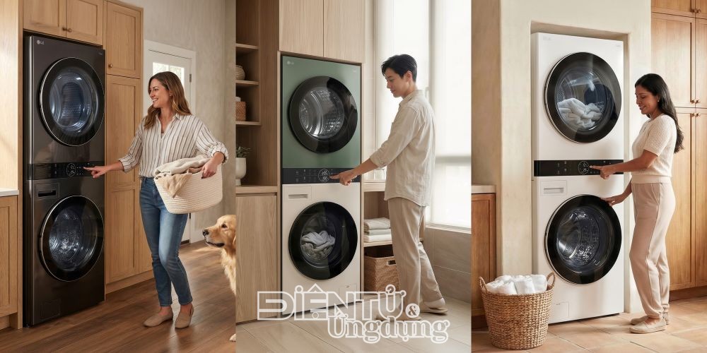 Đã có 3,2 triệu tháp giặt sấy LG WashTower được bán ra trên toàn cầu