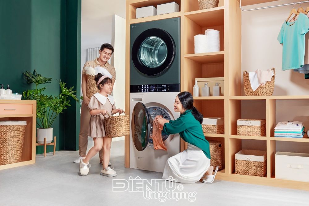 Đã có 3,2 triệu tháp giặt sấy LG WashTower được bán ra trên toàn cầu