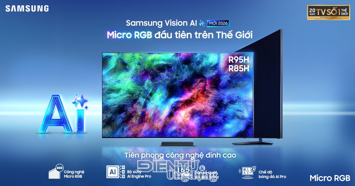 Samsung chính thức ra mắt thế hệ AI TV hoàn toàn mới tại Việt Nam